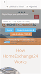 Mobile Screenshot of es.homeexchange24.com